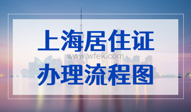 2022上海居住证办理流程图，孩子上学必须要有居住证！