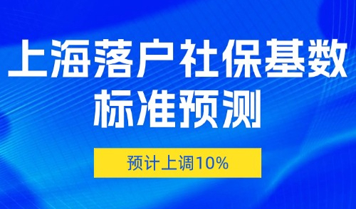 2025年7月上海落户社保基数标准预测！或将上涨10%！