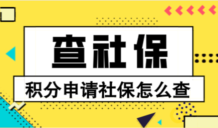 上海居住证积分历年缴纳社保怎么查？查询流程