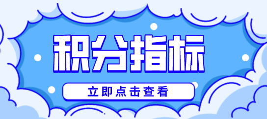 上海居住证积分指标